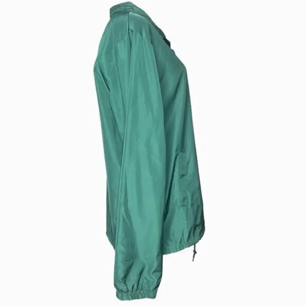 EIGHT EIGHT‎ Trippy Happy Times Green Lined Jacket Size Medium